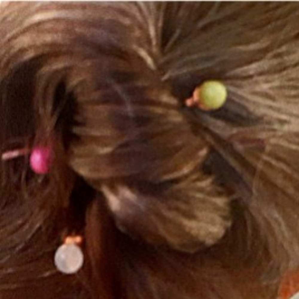 6 Gorgeous Gemstone Beaded Hairpins - Picture 2 of 4